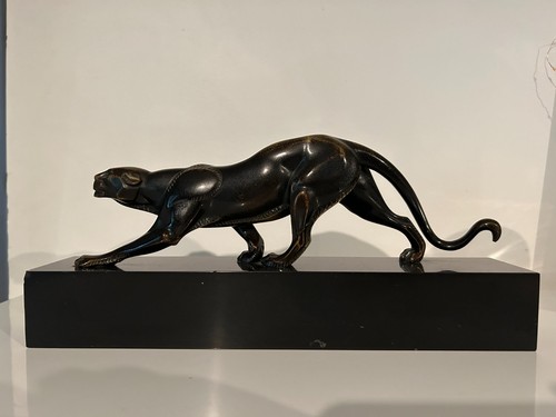 Statue bronze carvin la - statue,