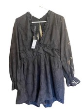 Bebe New ! Black Open Back