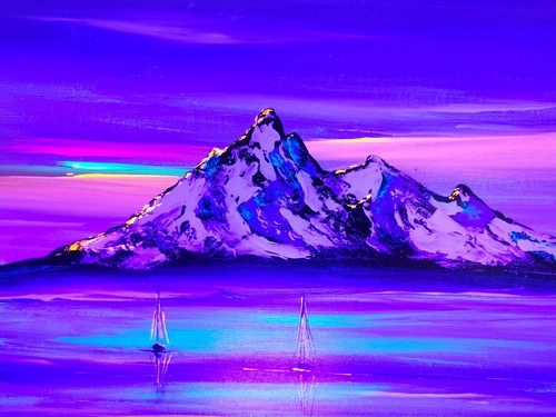 Tableau moderne abstrait - tableau,