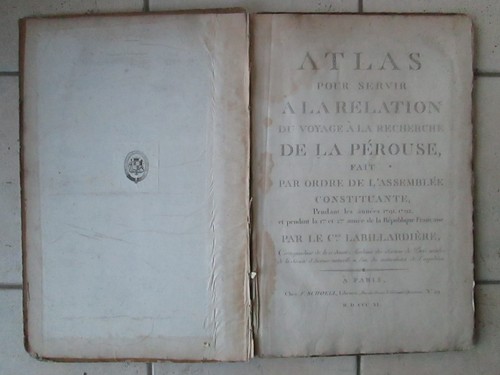 Billardiere atlas voyage - la, :