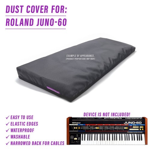 Dust cover pour roland - pour, juno-60
