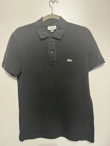 Polo lacoste noir - polo,
