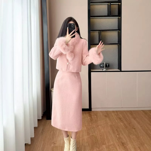 Ensemble rose romantique - rose,