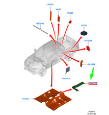 FORD RANGER T6 MK1 Panneau