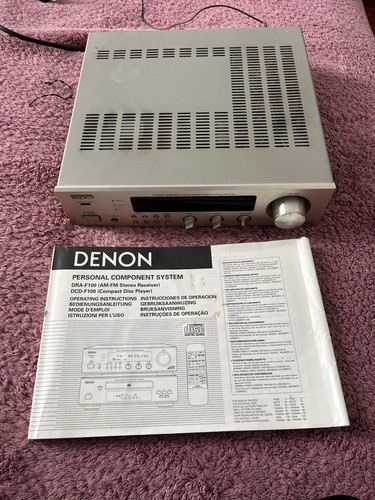 Denon dra f100 - denon, am/fm