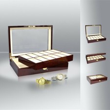 Coffret-vitrine en bois massif