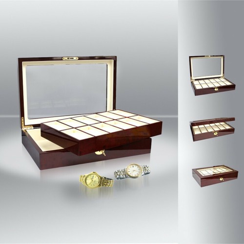 Coffret vitrine bois massif - bois,