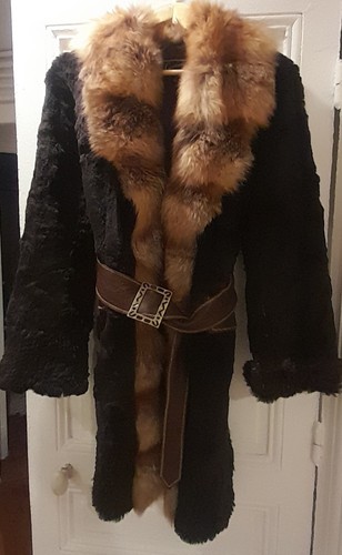 Vintage manteau fourrure - 3/4,