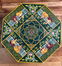 Table Basse Indienne Peinte à