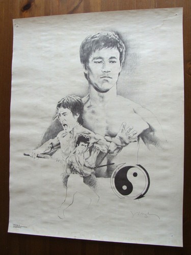 Bruce lee poster - lee, au