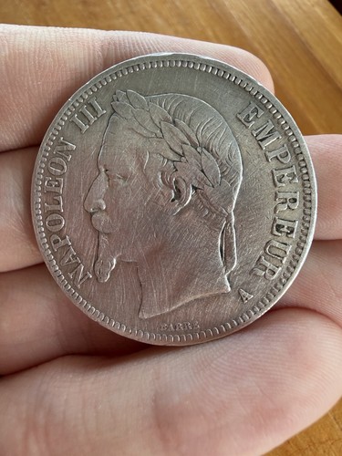 Pièce francs napoléon iii - 5,