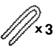 Lot de 3 chaînes 85 maillons pour tronçonneuse