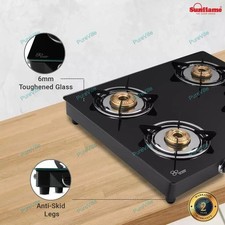 Poêle à gaz brûleur laiton