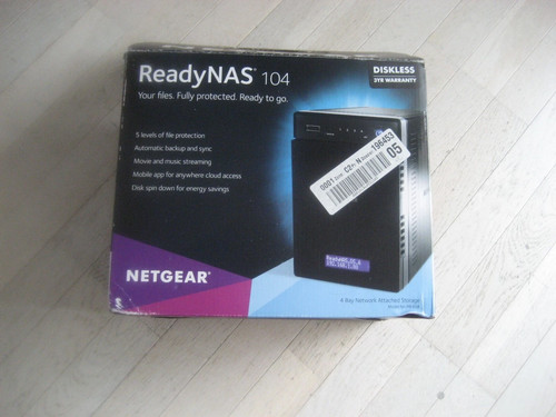 Boite vide ready nas 104 - vide,