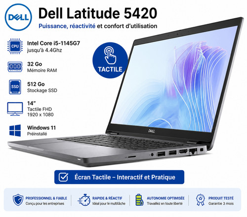 Dell latitude 5420 1145g7 - dell,