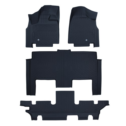 Floor mats rows liner for - mats, 3