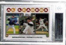 2008 Topps League Leaders #181 J.J. Putz, Bobby Jenks, Joe Borowski 1/1 Mariners