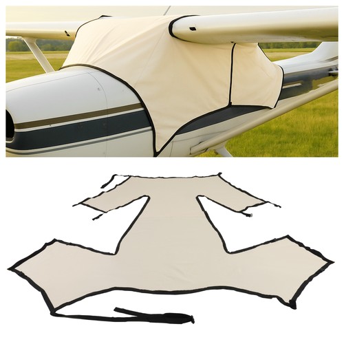 White canvas cabin cover - white,