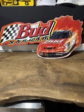 Vintage 1998 Bud Racing Metal Sign Monte Carlo #8 Dale Earnhardt Jr  34x 16.5