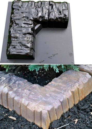 Moule béton bordure - , jardin