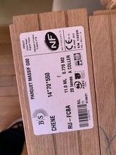 Parquet en bois massif, chêne 