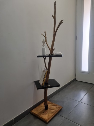 étagère arbre bois - Étagère, en