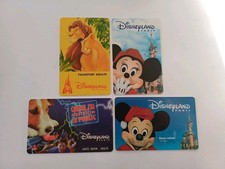 4 pass Euro Disney Disneyland