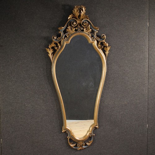 Miroir italien laqué peint - miroir,