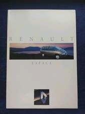 Renault Espace Brochure 7.1992