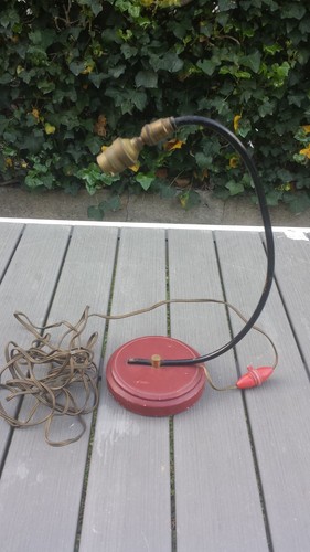 Ancien pied lampe vintage - ancien, de