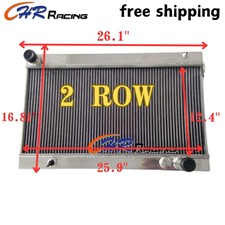 2ROW Aluminum Radiator for 1975-1980 Ferrari 308 GTB ;1977-1980 308 GTS V8 3.0L