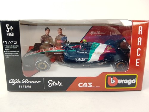 Burago alfa romeo c43 24 - burago, #24