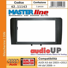 Masque Autoradio 2 DIN Audi A3