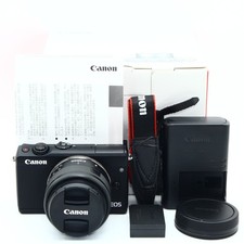 "Near Mint" Canon EOS M100 Black with  15-45mm F3.5-6.3 Lens Kit #10022