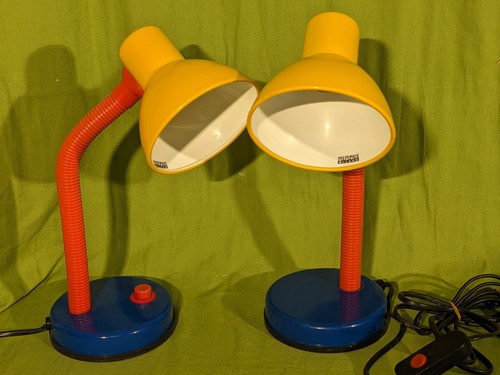Paire lampes memphis - lampes,