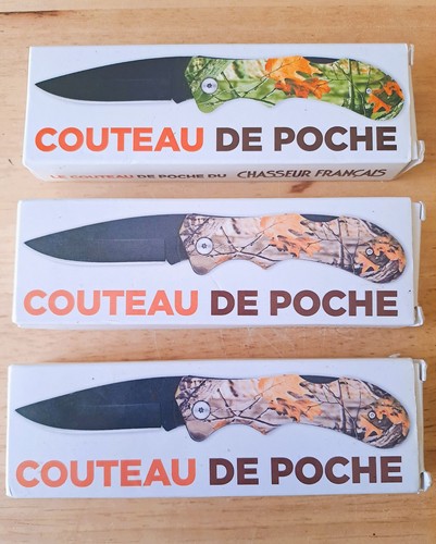 Lot couteaux de poche - lot,