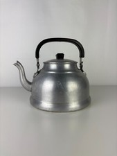 Sublime Bouilloire en Aluminium Vintage, A.Bourgeat des années 1950 