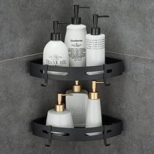 2 Etagère noir de Douche