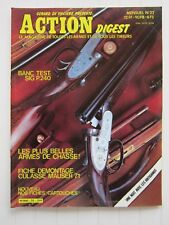 ACTION digest N° 22 /SIG Hammerli P240/armes de chasse/carabine Mauser 96