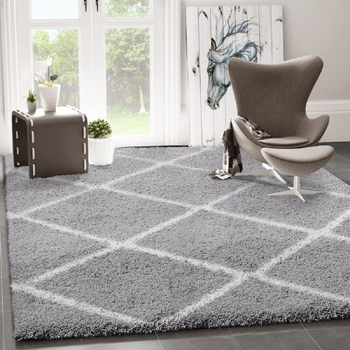 Tapis shaggy poils longs - tapis,