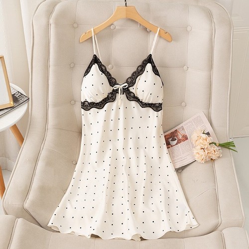 Femme satin dentelle sommeil - femme,