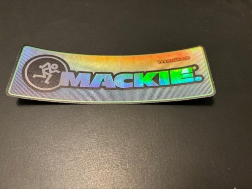 Mackie audio sticker genuine - audio,
