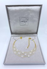 Lalique Muguet Lily of the Valley Necklace NIB Mint