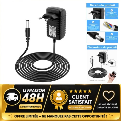 Chargeur 12v pour voiture - 1a,