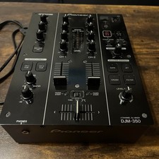 Pioneer DJM-350 Mixer with built-in REC effects DJ Controller Compact Tested