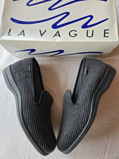 Chaussons/charentaises gris Orod taille 40 La Vague neufs (pa)