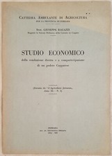 Giuseppe Ragazzi Studio Économique Conduite Directe Podere Copparo Ferrare