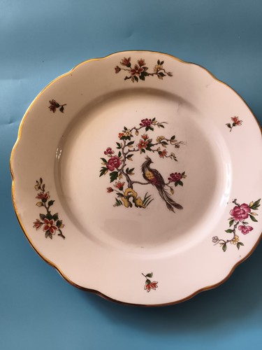 Assiette décorative signé - décorative,