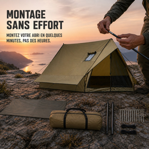 Tente camping 2 - camping, 1-2