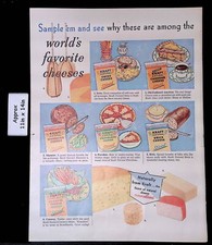 1958 KRAFT WORLD'S FAVORITE